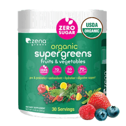 Organic Super Greens by Zena Nutrition