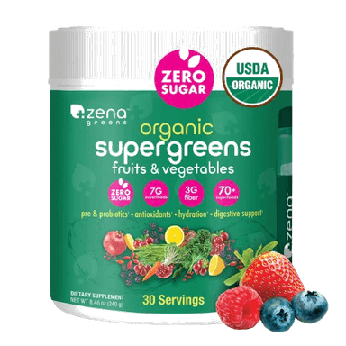 Organic Super Greens by Zena Nutrition